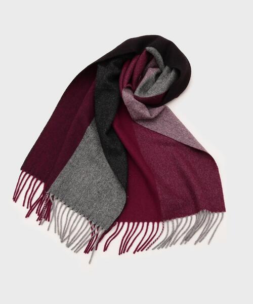 tk.TAKEO KIKUCHI（ティーケータケオキクチ）の「【カシミヤ100％】ピュアカシミヤセパレートマフラー（マフラー・メンズ・アイボリー系4/ブルー系その他6/ワイン系1/ブルーグリーン/ブラック系4・00）」の22枚目の写真