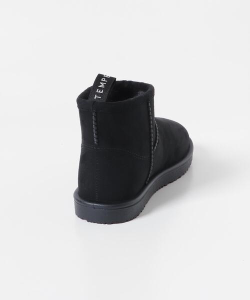 TEMPERATE MURPHY ムートン風レインブーツ（ブーツ）｜RODE SKO