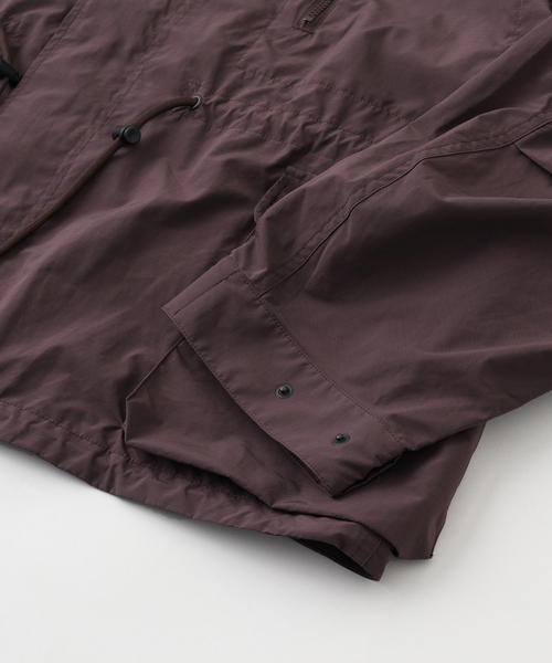 cabaret poval(キャバレーポバール)の「cabaret poval / キャバレーポバール NYLON COMBAT JACKET(ミリタリージャケット・メンズ・ブラック/ブラウン・MEDIUM/LARGE)」の5枚目の写真