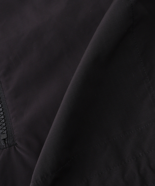 cabaret poval(キャバレーポバール)の「cabaret poval / キャバレーポバール NYLON COMBAT JACKET(ミリタリージャケット・メンズ・ブラック/ブラウン・MEDIUM/LARGE)」の7枚目の写真
