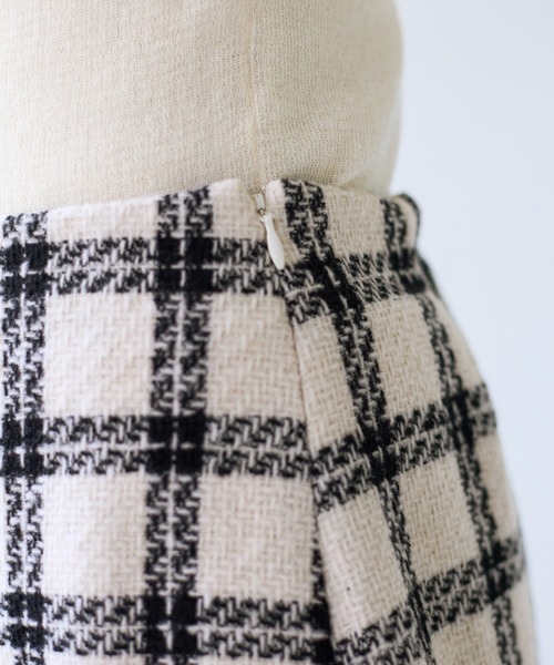 VIS（ビス）の「ロービングチェックミニスカート（スカート・レディース・ブラック系その他/オフホワイト・FREE）」の20枚目の写真