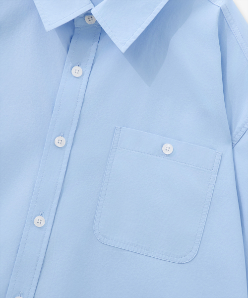 F.ILLUMINATE(フィルミネイト)の「コットンポケットシャツ-ブルー(シャツ/ブラウス・メンズ・その他・SMALL/MEDIUM/LARGE)」の9枚目の写真