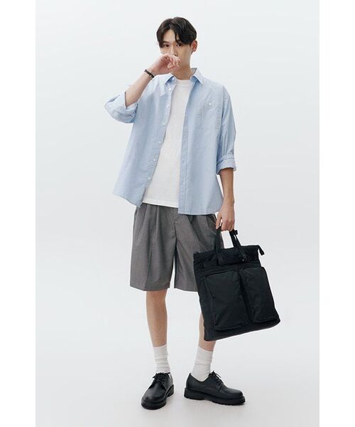 F.ILLUMINATE(フィルミネイト)の「コットンポケットシャツ-ブルー(シャツ/ブラウス・メンズ・その他・SMALL/MEDIUM/LARGE)」の13枚目の写真