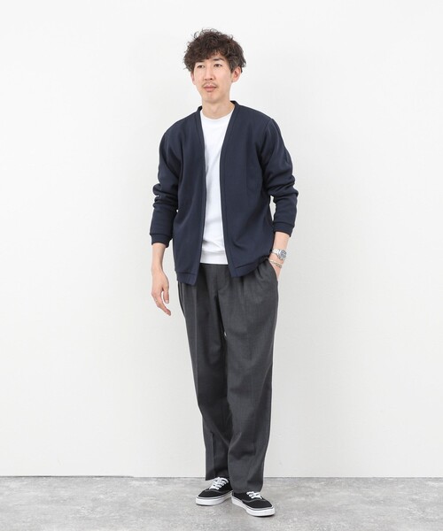 NOLLEY’S（ノーリーズ）の「【ACTIVE SECT】《限定展開》接結ボタンレスカーディガン 25AW（カーディガン/ボレロ・メンズ・ブラック/ネイビー/キャメル・S/M/L/XL）」の13枚目の写真
