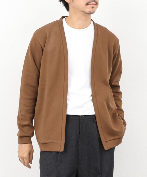 NOLLEY’S（ノーリーズ）の「【ACTIVE SECT】《限定展開》接結ボタンレスカーディガン 25AW（カーディガン/ボレロ・メンズ・ブラック/ネイビー/キャメル・S/M/L/XL）」の16枚目の写真