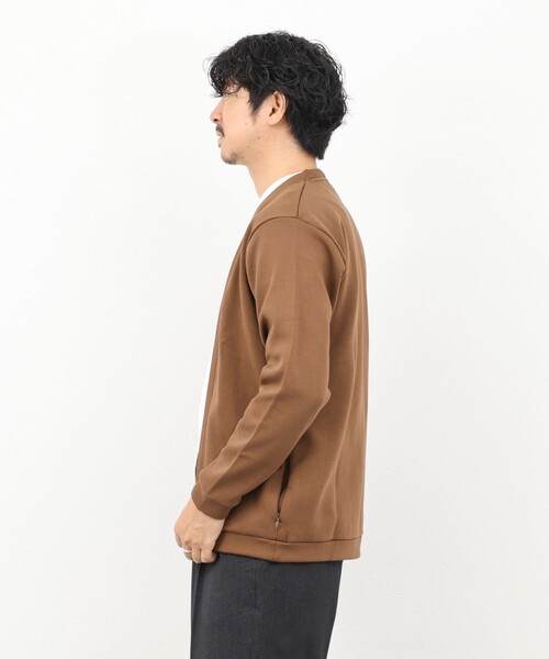 NOLLEY’S（ノーリーズ）の「【ACTIVE SECT】《限定展開》接結ボタンレスカーディガン 25AW（カーディガン/ボレロ・メンズ・ブラック/ネイビー/キャメル・S/M/L/XL）」の21枚目の写真
