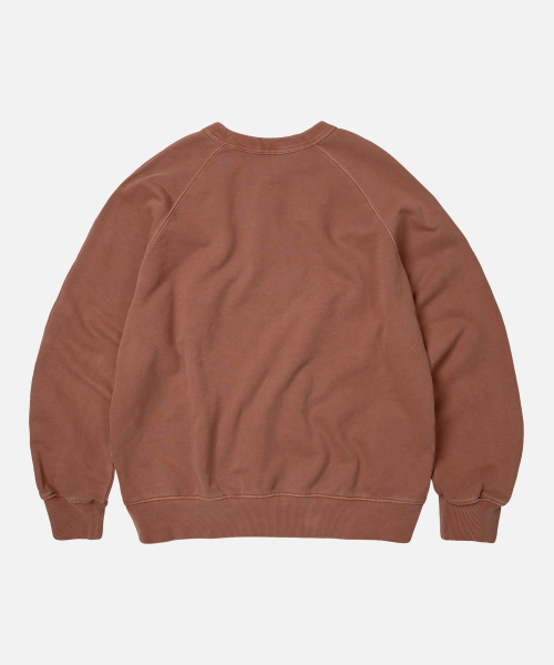 FRIZMWORKS(フリズムワークス)の「BLACK FLAG PIGMENT DYEING SWEATSHIRT _ BRICK(スウェット・メンズ・その他・SMALL/MEDIUM/LARGE/X-LARGE)」の3枚目の写真