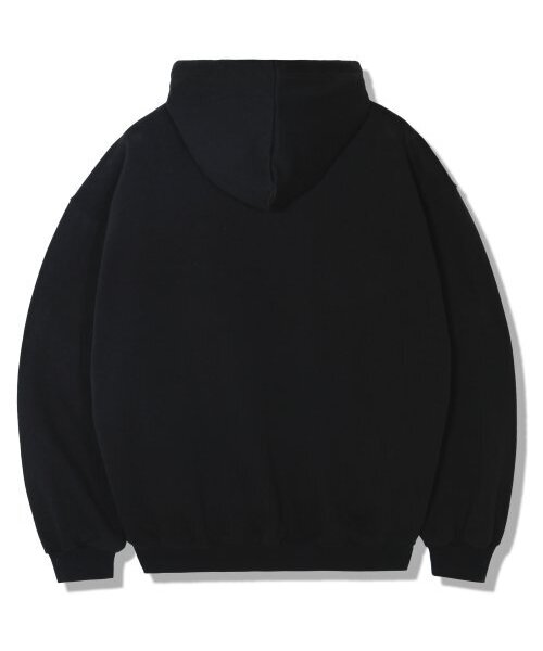 GUBIN(グビン)の「オーバーサイズミニロゴフードパーカー - ブラック(パーカー・レディース・その他・MEDIUM/LARGE)」の2枚目の写真