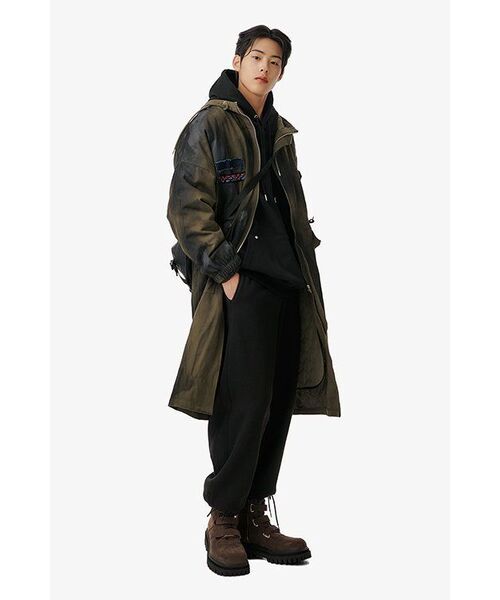 GUBIN(グビン)の「オーバーサイズミニロゴフードパーカー - ブラック(パーカー・レディース・その他・MEDIUM/LARGE)」の9枚目の写真
