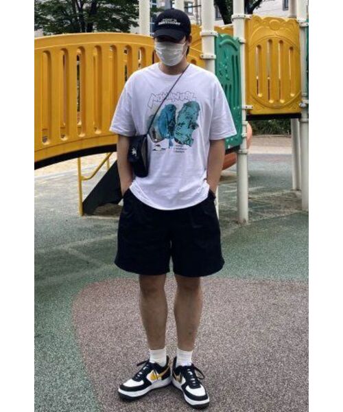 MOAA(モア)の「バミューダツーピンタックハーフパンツ(ブラック)(その他パンツ・メンズ・その他・MEDIUM/LARGE)」の12枚目の写真