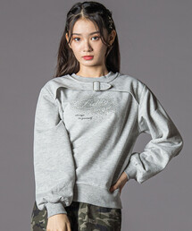 ZIDDY（ジディ）の「チャーム付きトレーナー(130~160cm)（スウェット）」