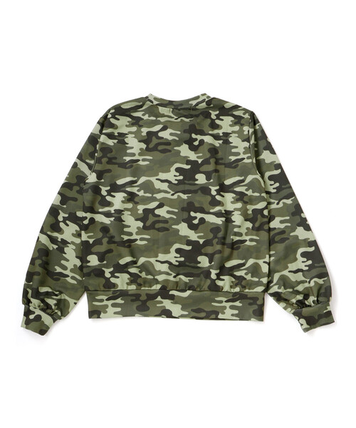 ZIDDY（ジディ）の「ラインストーン・トレーナー(130~160cm)（スウェット・キッズ・グリーン系その他/グレー・140cm/150cm/130cm/FREE）」の11枚目の写真