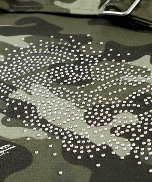 ZIDDY（ジディ）の「ラインストーン・トレーナー(130~160cm)（スウェット・キッズ・グリーン系その他/グレー・140cm/150cm/130cm/FREE）」の16枚目の写真