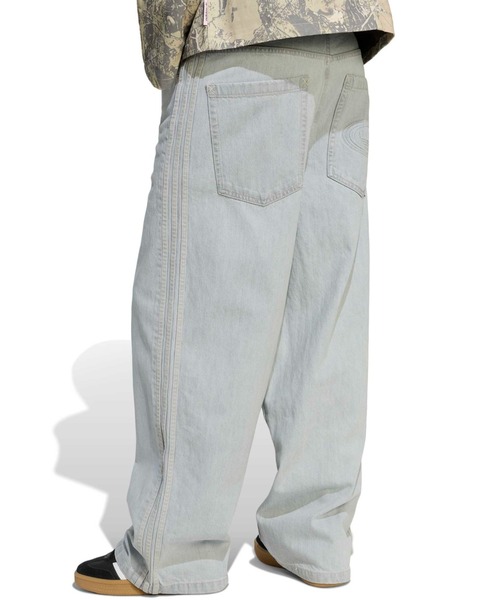 adidas 90S ALTERNATIVE SPORT WIDE LEG SKATER JEANS / アディダス