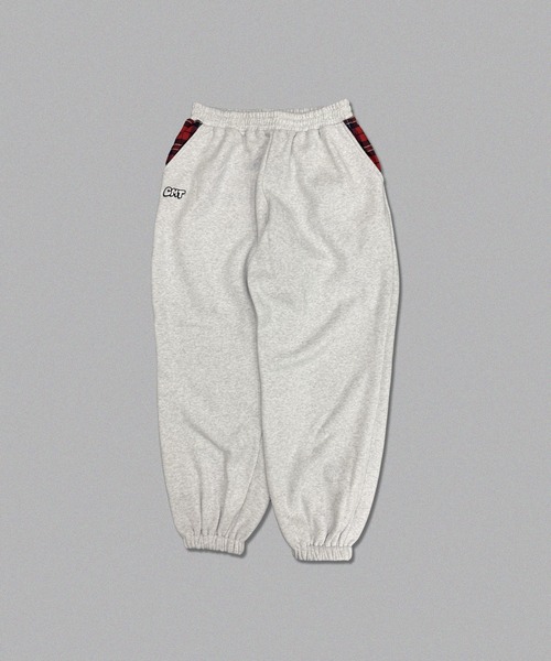 centimeter（センチメーター）の「CMT ruler check sweat pants（スウェットパンツ・メンズ・ブラック/ネイビー/ヘザーグレー・SMALL/LARGE/MEDIUM）」の2枚目の写真