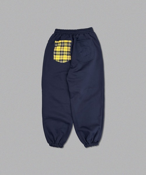 centimeter（センチメーター）の「CMT ruler check sweat pants（スウェットパンツ・メンズ・ブラック/ネイビー/ヘザーグレー・SMALL/LARGE/MEDIUM）」の15枚目の写真