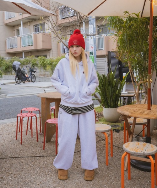 centimeter（センチメーター）の「CMT ruler check sweat pants（スウェットパンツ・メンズ・ブラック/ネイビー/ヘザーグレー・SMALL/LARGE/MEDIUM）」の16枚目の写真