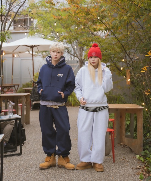 centimeter（センチメーター）の「CMT ruler check sweat pants（スウェットパンツ・メンズ・ブラック/ネイビー/ヘザーグレー・SMALL/LARGE/MEDIUM）」の17枚目の写真