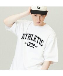 アスレチック1992オーバーサイズ半袖Tシャツホワイト