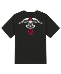 KTB0103 イーグル 半袖Tシャツ - ブラック