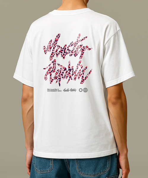 MONSTER REPUBLIC(モンスターリパブリック)の「レオパードロゴレッドTシャツホワイト_8102(Tシャツ/カットソー・レディース・その他・SMALL/MEDIUM/LARGE/X-LARGE)」の6枚目の写真
