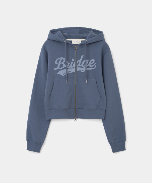 UNIFORM BRIDGE(ユニフォームブリッジ)の「logo hoodie zip-up crop fit(womens) old navy(スウェット・メンズ・その他・SMALL/MEDIUM)」の1枚目の写真