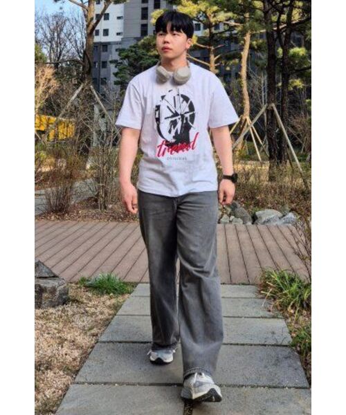 SEARCH410(サーチ410)の「トレンドオリジナル半袖Tシャツホワイト(Tシャツ/カットソー・メンズ・その他・SMALL/MEDIUM)」の3枚目の写真