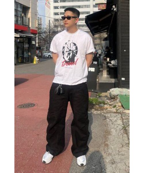 SEARCH410(サーチ410)の「トレンドオリジナル半袖Tシャツホワイト(Tシャツ/カットソー・メンズ・その他・SMALL/MEDIUM)」の4枚目の写真