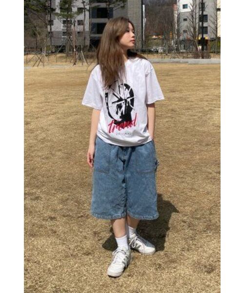 SEARCH410(サーチ410)の「トレンドオリジナル半袖Tシャツホワイト(Tシャツ/カットソー・メンズ・その他・SMALL/MEDIUM)」の5枚目の写真