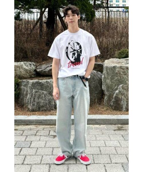 SEARCH410(サーチ410)の「トレンドオリジナル半袖Tシャツホワイト(Tシャツ/カットソー・メンズ・その他・SMALL/MEDIUM)」の8枚目の写真