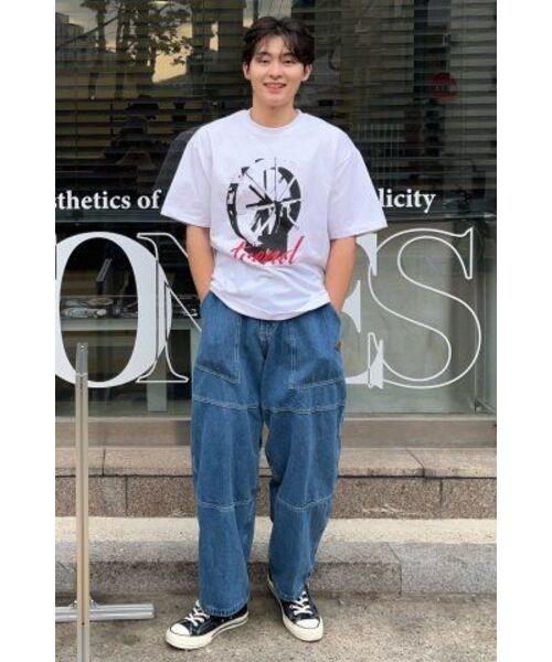 SEARCH410(サーチ410)の「トレンドオリジナル半袖Tシャツホワイト(Tシャツ/カットソー・メンズ・その他・SMALL/MEDIUM)」の11枚目の写真