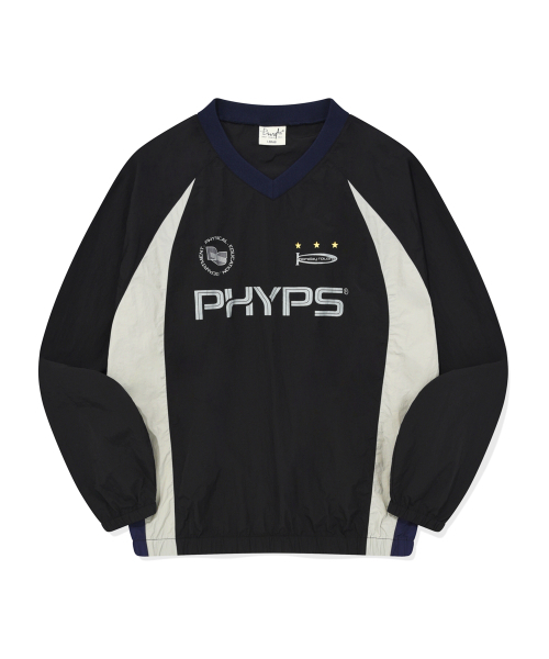 PHYSICAL DEPARTMENT(フィジカル デパートメント)の「ナイロンサッカー ロングスリーブ_ブラック(Tシャツ/カットソー・レディース・その他・MEDIUM/SMALL/LARGE/X-LARGE)」の2枚目の写真