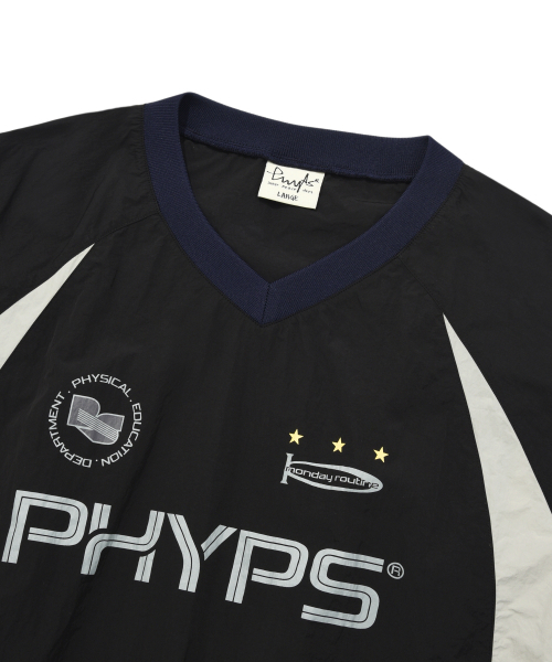 PHYSICAL DEPARTMENT(フィジカル デパートメント)の「ナイロンサッカー ロングスリーブ_ブラック(Tシャツ/カットソー・レディース・その他・MEDIUM/SMALL/LARGE/X-LARGE)」の4枚目の写真