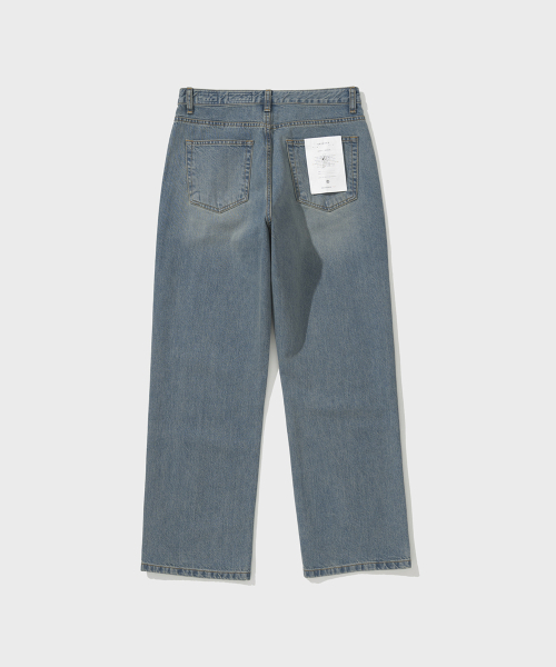 SHIRTER(シャーター)の「SECOND EDITION DENIM PANTS (FADED BLUE)(デニムパンツ・メンズ・その他・SMALL/MEDIUM/LARGE)」の2枚目の写真