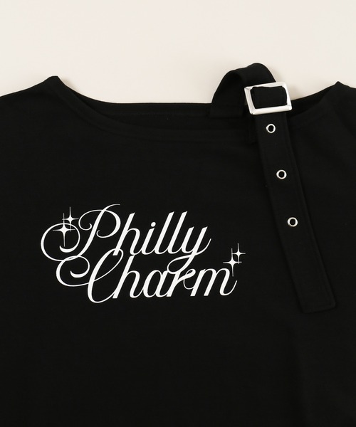 PHILLY（フィリー）の「ベルトオフショルビッグスウェット（スウェット・レディース・グレー/アイボリー/ブラック・FREE）」の19枚目の写真