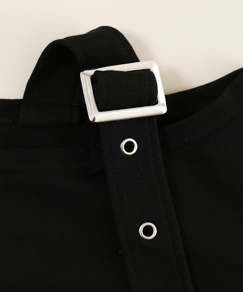 PHILLY（フィリー）の「ベルトオフショルビッグスウェット（スウェット・レディース・グレー/アイボリー/ブラック・FREE）」の20枚目の写真