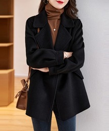 ONEP STAR（ワンピスター）の「ウールライクテーラードロングコート（チェスターコート）」