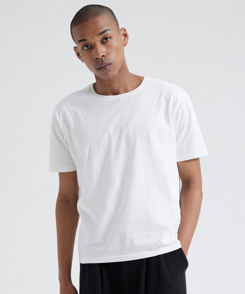 Parts Lab.(パーツラボ)の「【Parts Lab.】Basic Soft T-Shirt / ベーシックソフトTシャツ(Tシャツ/カットソー・メンズ・ホワイト/ブラック・S/L/M)」の1枚目の写真