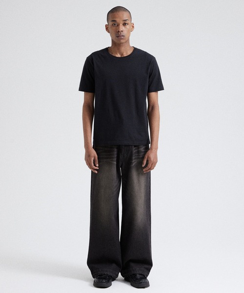 Parts Lab.(パーツラボ)の「【Parts Lab.】Basic Soft T-Shirt / ベーシックソフトTシャツ(Tシャツ/カットソー・メンズ・ホワイト/ブラック・S/L/M)」の12枚目の写真