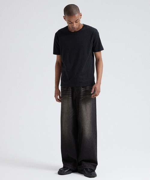 Parts Lab.(パーツラボ)の「【Parts Lab.】Basic Soft T-Shirt / ベーシックソフトTシャツ(Tシャツ/カットソー・メンズ・ホワイト/ブラック・S/L/M)」の14枚目の写真