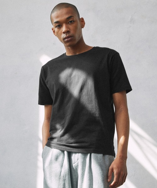 Parts Lab.(パーツラボ)の「【Parts Lab.】Basic Soft T-Shirt / ベーシックソフトTシャツ(Tシャツ/カットソー・メンズ・ホワイト/ブラック・S/L/M)」の22枚目の写真