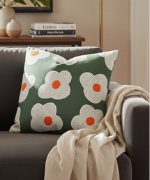 IO（イオ）（イオ）の「IO Select / 北欧モチーフ刺繍 45×45cm デザインクッションカバー YWG-0003（クッション/クッションカバー）」