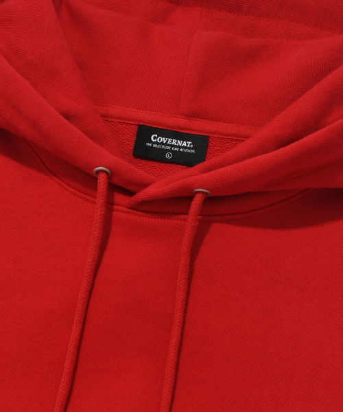 COVERNAT(カバーナット)の「シグニチャーシンボルフードパーカー レッド(パーカー・レディース・その他・MEDIUM/X-LARGE/SMALL/LARGE)」の4枚目の写真