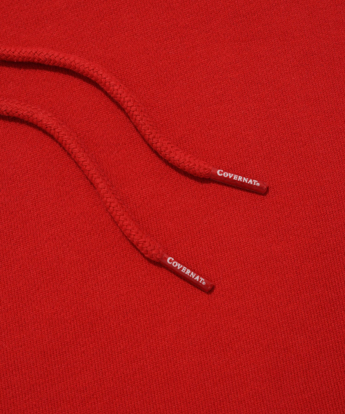 COVERNAT(カバーナット)の「シグニチャーシンボルフードパーカー レッド(パーカー・レディース・その他・MEDIUM/X-LARGE/SMALL/LARGE)」の5枚目の写真