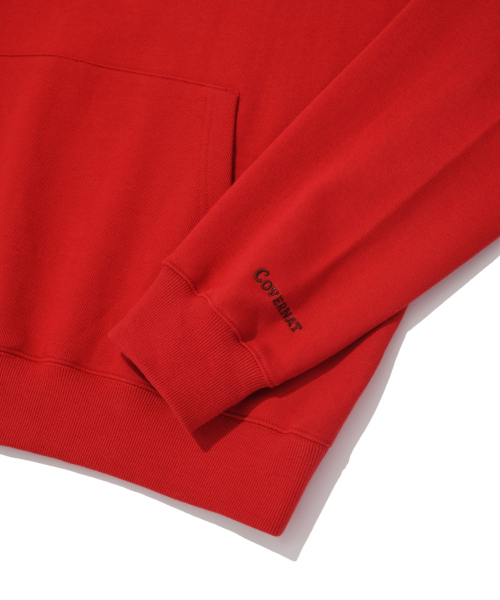 COVERNAT(カバーナット)の「シグニチャーシンボルフードパーカー レッド(パーカー・レディース・その他・MEDIUM/X-LARGE/SMALL/LARGE)」の7枚目の写真