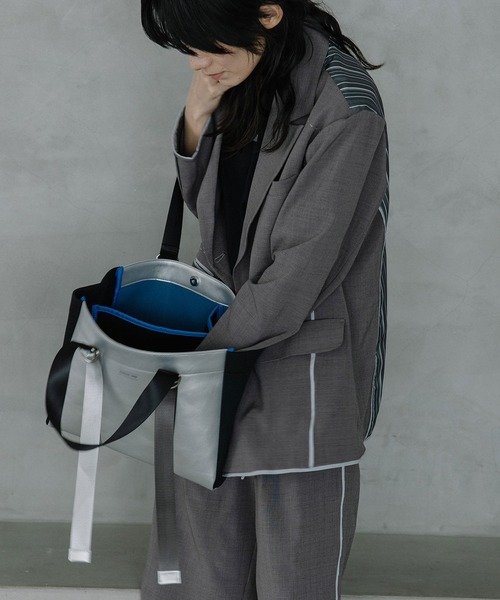 MARECHAL TERRE（マルシャルテル）の「コンビネーショントートバック（トートバッグ・レディース・グリーン/シルバー/グレー/ブラック・FREE）」の20枚目の写真