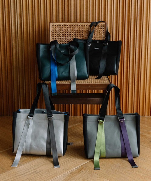 MARECHAL TERRE（マルシャルテル）の「コンビネーショントートバック（トートバッグ・レディース・グリーン/シルバー/グレー/ブラック・FREE）」の16枚目の写真