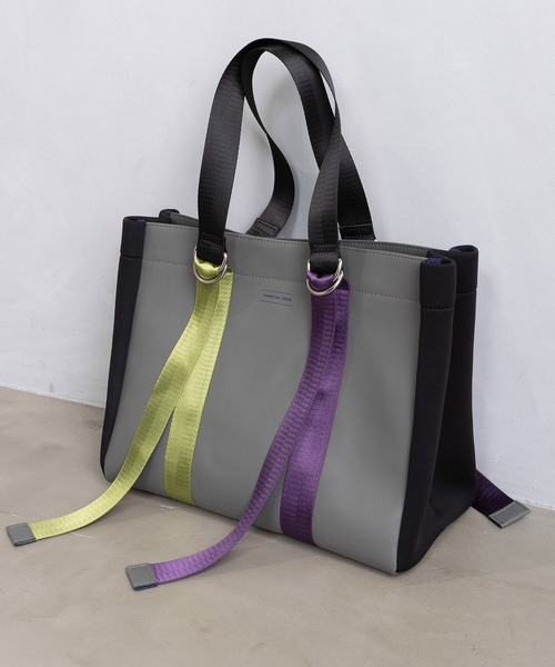 MARECHAL TERRE（マルシャルテル）の「コンビネーショントートバック（トートバッグ・レディース・グリーン/シルバー/グレー/ブラック・FREE）」の10枚目の写真