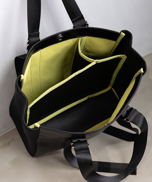 MARECHAL TERRE（マルシャルテル）の「コンビネーショントートバック（トートバッグ・レディース・グリーン/シルバー/グレー/ブラック・FREE）」の14枚目の写真