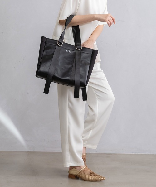 MARECHAL TERRE（マルシャルテル）の「コンビネーショントートバック（トートバッグ・レディース・グリーン/シルバー/グレー/ブラック・FREE）」の15枚目の写真